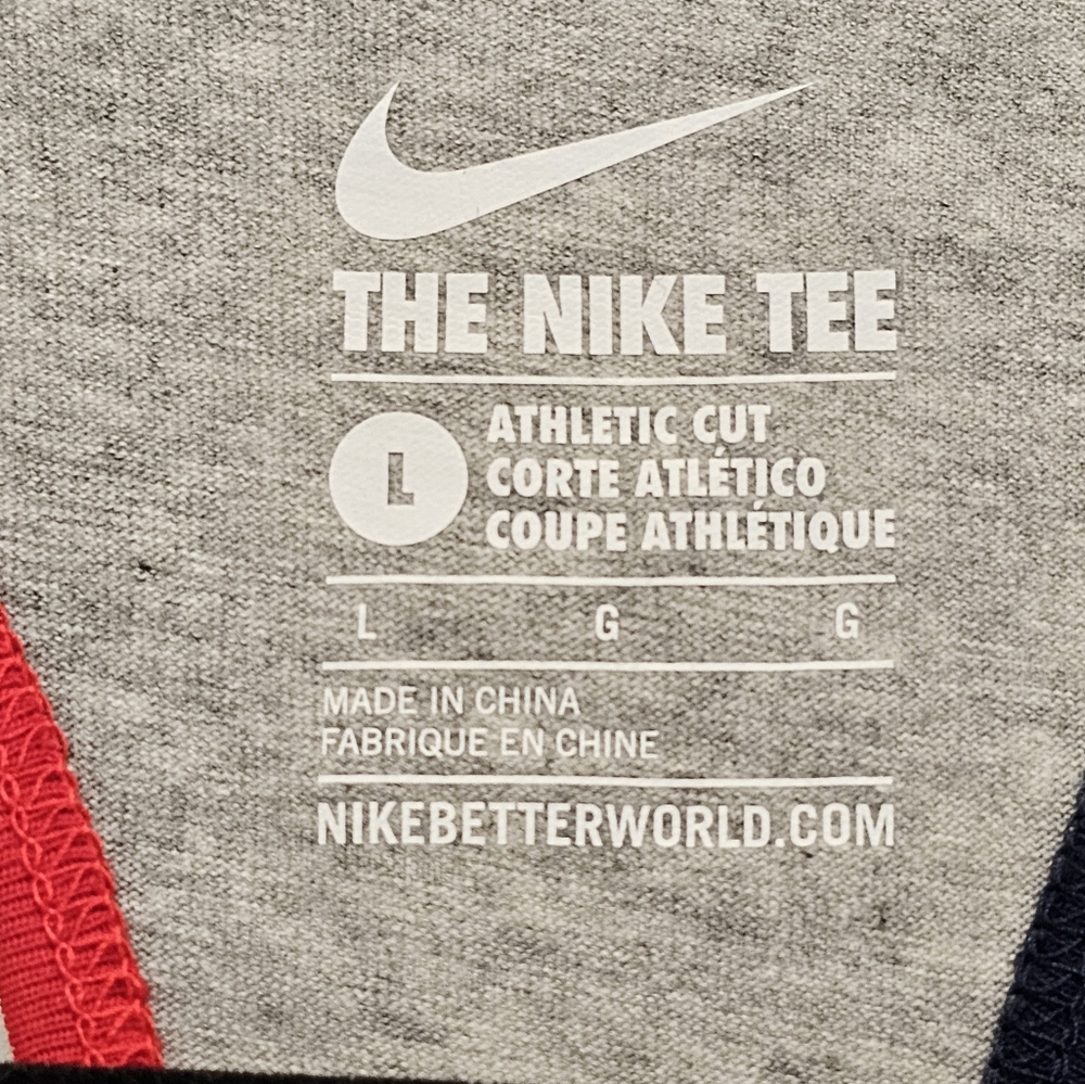 Nike 100% Cotton Racerback Tank Top with USA Logo, NWT, Size Large - Picture 3 of 9